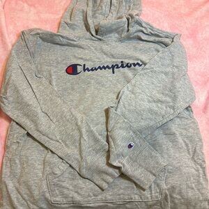 Gray Champion hoodie